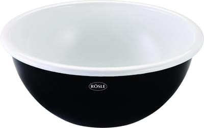 Rösle Barbecue Schaal - Ø 16 cm - Zwart Emaille - Rösle