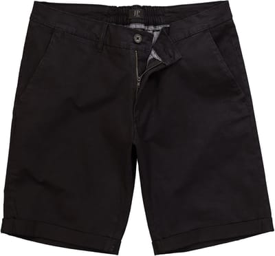 JP 1880 - Heren - Chino-bermuda Buik-Fit Regular Fit - Zwart - Maat 58