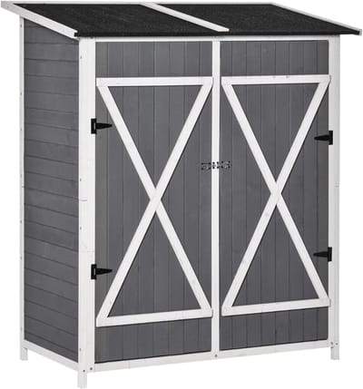 Tuinkast - Tuinkist voor Buiten - Opbergkast - 75 x 139 x 160 cm