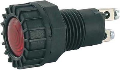 Controle lamp rood 12 Volt