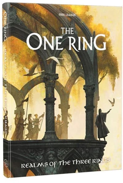 Free League Publishing The One Ring RPG: Realms of the Three Rings - Roleplaying Game