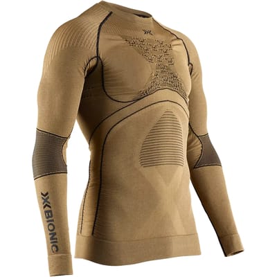 X-bionic Radiactor 4.0 Lange Mouwen Basislaag Goud L Man