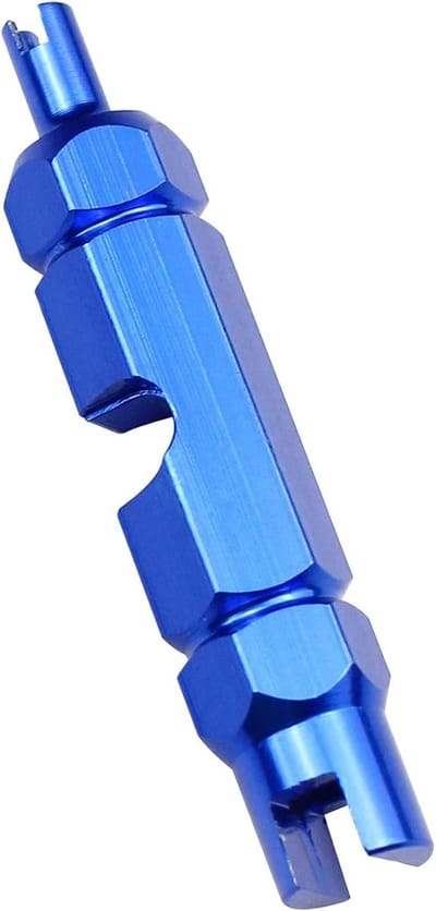 Fietsventielkern Verwijdertool voor Presta Ventielen - Handige Gereedschappen voor MTB en Racefietsen (Blauw)