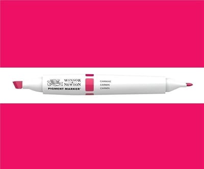 Winsor & Newton Pigment Marker Carmine 0202/127
