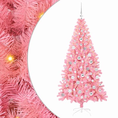 vidaXL Kerstboom Roze 180 cm PVC