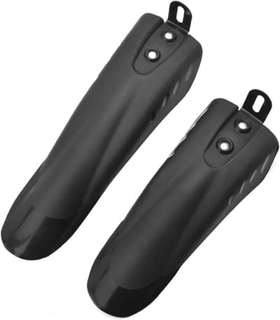 Thijox - 1 Paar Universele Spatborden Voor en Achter voor Loopfiets - Verstelbare PVC Spatborden voor 12-20 Inch Fietsen - Waterdichte Fietsaccessoire