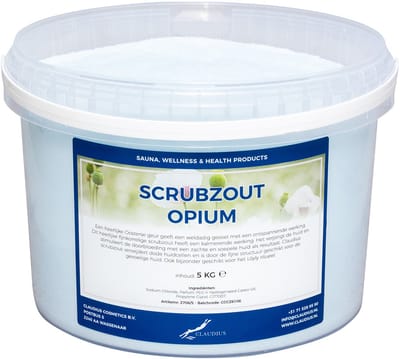 Scrubzout Opium 5 KG - Hydraterende Lichaamsscrub