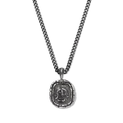 Frank1967 7FN-0046 zodiac ketting - 60CM - Maagd - Cadeau voor mannen - Sterrenbeeld