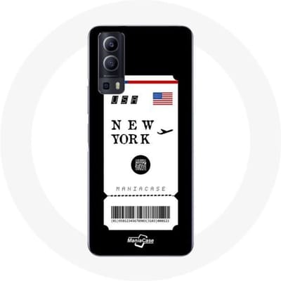 Vivo Y72 koffer New York vliegticket