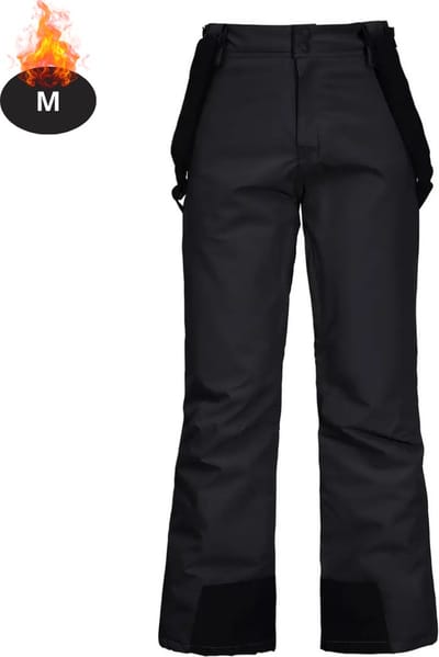 Livano Skibroek - Skipak - Snowboard Broek - Winterbroek - Sneeuwbroek - Dames - Wintersport - Zwart - Maat M