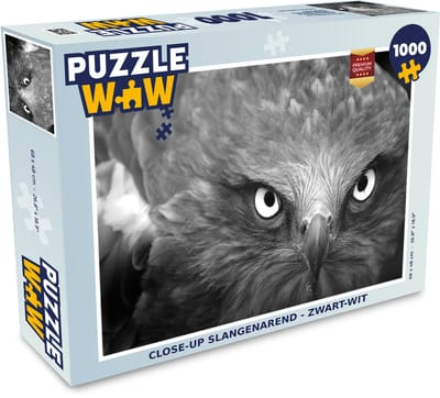 Puzzel Arend - Zwart - Wit - Legpuzzel - Puzzel 1000 stukjes volwassenen