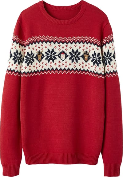 Vertbaudet Kersttrui in jacquard voor volwassenen, capsule familiecollectie