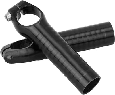Fietsstuurgrepen - Ergonomische handvatten - Comfortabel fietsen - Antislip grip - 108 mm - Zwart