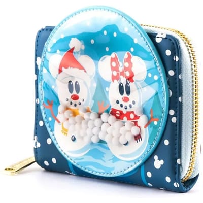 Portemonnee Loungefly Disney Snowman Mickey Minnie