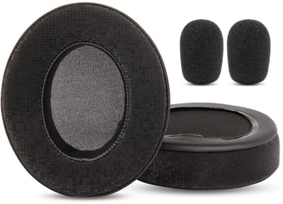 Dailygoods - E900 Earpads-YunYiYi-Upgrade Vervanging Oorkussens Kussen Compatibel met EKSA E900 E900 PRO Gaming Headset Oorbeschermers Covers (zwart)