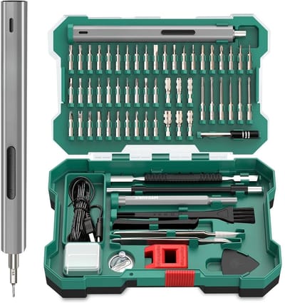 Famanu – 67-in-1 magnetische torx-precisieset – Mini-schroevendraaiers voor consoles en drones
