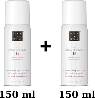 Rituals - Sakura Anti-perspirant Spray 2 X 150 ml = 300 ml