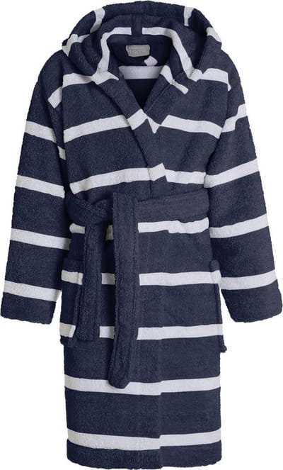 Seahorse Menton badjas kinder indigo 110/116