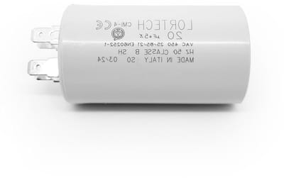 Condensator - Startcondensator Motor - Motor Starten - Permanente Werking - 20 µF 450V - Niet Gespecificeerd