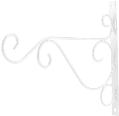 Dailygoods- Plant Hanger Stevige Stalen Structuur - Muurhaak voor Planten - Plantenhaak Buiten - Beugel voor Bloempotten - Vogelvoeder Hanger - Eenvoudig te Installeren