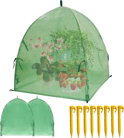 Isolatiehoezen voor tuinplanten en groenten - 2 stuks - Bescherming tegen kou, vorst en weersinvloeden