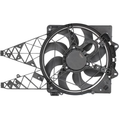Koelventilatorwiel, motorkoeling THERMOTEC D8F019TT