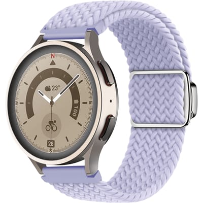 Kalebol Universeel Nylon Watch Bandje Paars