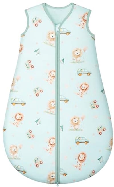 Comfortabele Baby Slaapzak 2,5 Tog voor 0-6 Maanden - 100% Katoen - Warm en Veilig voor de Winter