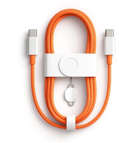 Ntech USB C Kabel 1m – usb c naar usb c kabel 60W Oranje geschikt voor Samsung A57 / A37 / A56 / A36/ S26 / S26 Ultra / S25 Ultra/ S25 FE/ A17/ S24 Ultra / iPhone 17 / 17 Pro / 15 / 15 Pro / 16 / 16 Pro Max / Auto Accessories
