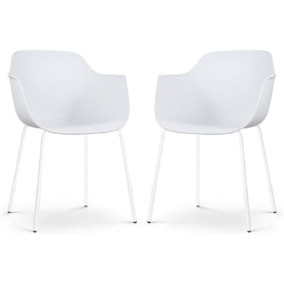 Set van 2 eetkamerstoelen Nora-Puk | Nolon