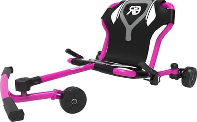 Driewieler voor jongeren - Kindertrike - Buiten spelen - Draaiend achterwiel voor drifts - Verstelbaar frame - Roze