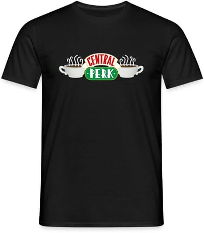 Friends Central Perk Logo T-Shirt Heren