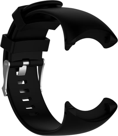 Geschik voor Suunto Core horlogeband TPU Zwart