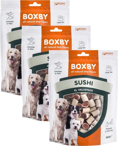 Proline Boxby Original - Hondensnacks - 3 x 360 g Valuepack