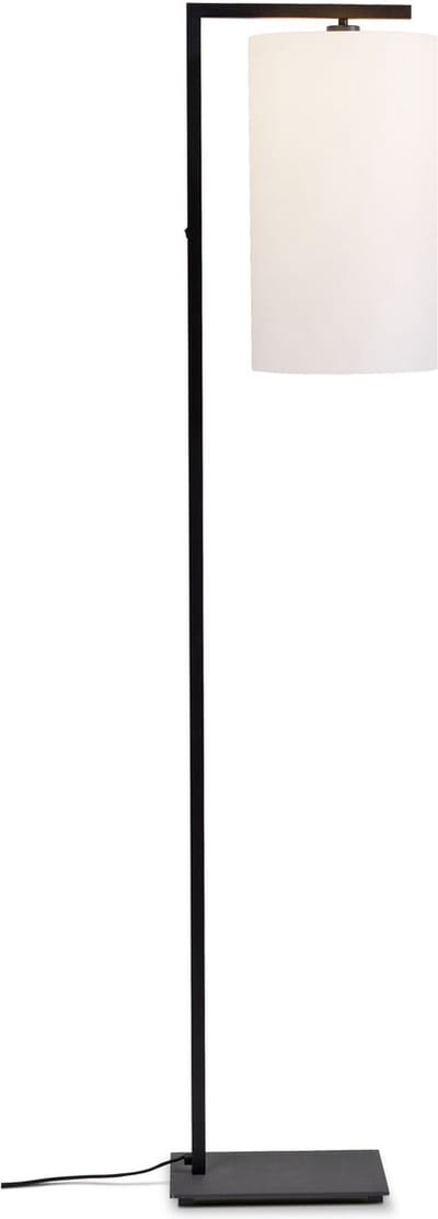 it's about RoMi Vloerlamp Boston - Zwart/Wit - 30x25x160cm - Bohemian,Scandinavisch - Staande lampen voor Woonkamer - Slaapkamer