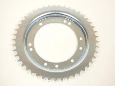 ringwiel voor bromfiets peugeot 103 spx 45 tanden steek 415 boring 98mm