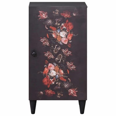vidaXL - Opbergkasten - Multikleur - 40 - x - 33,5 - x - 75 - cm - Massief - Mango - Hout