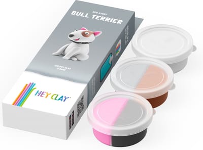 HeyClay - 30119 Bull Terrier Dog Story - 3 cans
