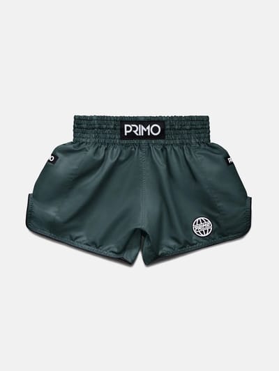 Primo Muay Thai Shorts - Alta Series - Forest Green S