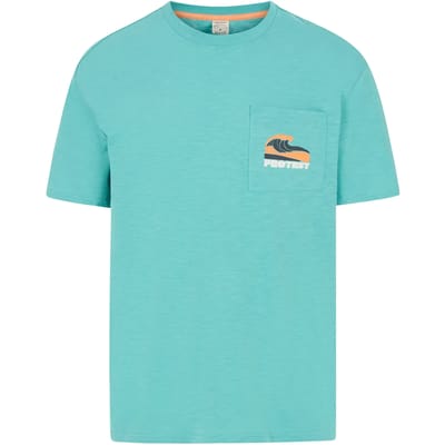 Protest Prtjake – T shirt Heren – Korte mouwen – Ronde hals – Borstzak