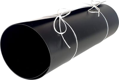 Kunststof Plaat - Polyethyleen HDPE - Industriële Toepassingen - Slagvast Materiaal - 495 x 495 mm - Zwart