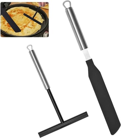 Pannenkoekenroller voor het makkelijk draaien van pannenkoeken