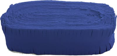 Crepe slinger marineblauw 24 m brandveilig - .