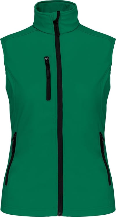 Kariban Dames softshell bodywarmer K404 - Kelly Green - S