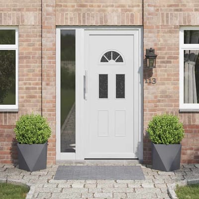 vidaXL Plantenbak 2 st Antraciet 40 x 40 x 40 cm Staal