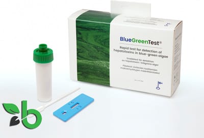 Blauwalg zelftest - na 15 minuten resultaat - hepatotoxin detecteren