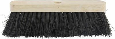 Betra Bezemkop - buitenbezem - zwart - FSC hout/natuurvezel - 30 cm