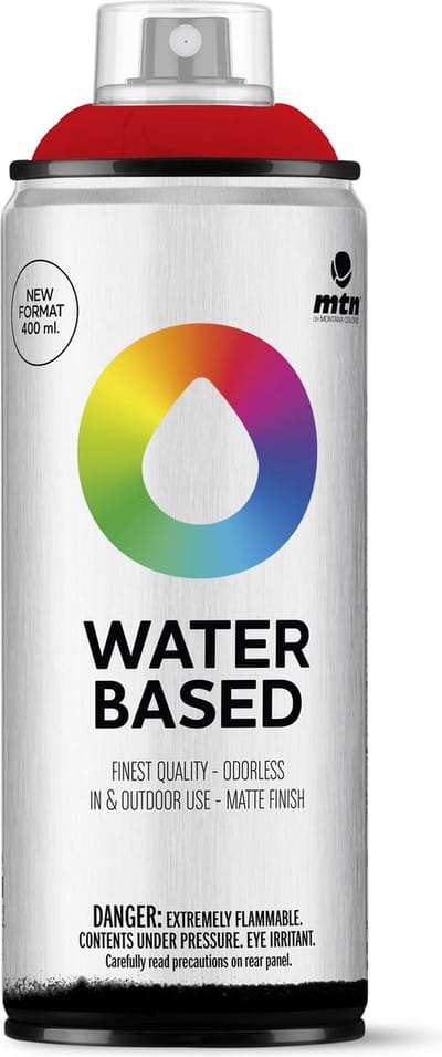 MTN Water Based Spuitbus - verf op waterbasis - RV-347 East Orange - 400ml