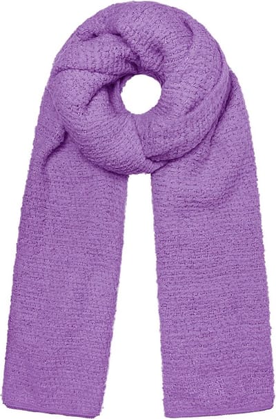 Yehwang Sweet Teddy - Sjaal - Relief - 100% Polyester - 180 x 50 cm - Lila
