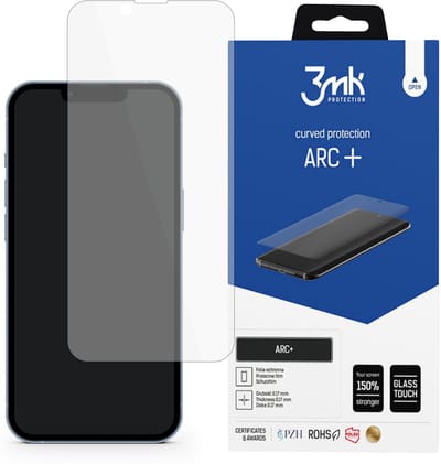 Beschermende, zelfherstellende film voor Apple iPhone 16E - 3mk ARC+